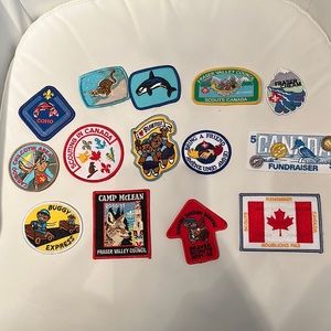 14 cub beavers scouts patches badges 90’s-00s